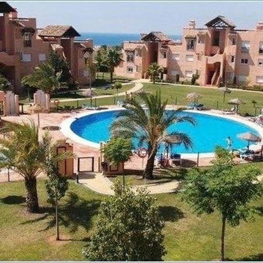 Bright Sea View Apartment with Pool in Casares